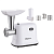 SAKURA мясорубка SA-6420SW 1500Вт реверс + компл нас